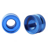 Maxbell Bike Vacuum Tire Law Mouth Nut Bicycle Tire Inner Tube Valve Caps Blue