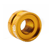 Maxbell Bike Vacuum Tire Law Mouth Nut Bicycle Tire Inner Tube Valve Caps Yellow