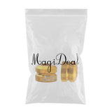 Maxbell Bike Vacuum Tire Law Mouth Nut Bicycle Tire Inner Tube Valve Caps Yellow