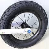 Maxbell Kids Bicycle Hubs Nut M10 Folding Balance Bike Wheel Hubs Axle Nuts Blue