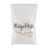 Max 2pcs Floating Duck Lure 10.5cm Bass Bait Fishing Tackle Orange