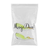 Maxbell 2pcs Floating Duck Lure 10.5cm Bass Bait Fishing Tackle Fluorescent Yellow