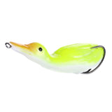 Maxbell 2pcs Floating Duck Lure 10.5cm Bass Bait Fishing Tackle Fluorescent Yellow