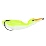 Maxbell 2pcs Floating Duck Lure 10.5cm Bass Bait Fishing Tackle Fluorescent Yellow