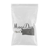 Maxbell Scuba Diving Single Reef Drift Hook Webbing Bolt Clip & Storage Bag Black