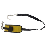 Maxbell Scuba Diving Single Reef Drift Hook Webbing Bolt Clip & Storage Bag Yellow