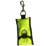 Maxbell Scuba Diving Single Reef Drift Hook Webbing Bolt Clip & Storage Bag Green