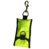 Maxbell Scuba Diving Single Reef Drift Hook Webbing Bolt Clip & Storage Bag Green