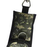 Maxbell Scuba Diving Single Reef Drift Hook Webbing Bolt Clip & Storage Bag Camo.