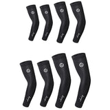 Maxbell Unti-UV Sun Protection Cooling Arm Sleeves Covers for Outdoor Sport Black S