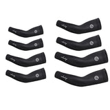 Maxbell Unti-UV Sun Protection Cooling Arm Sleeves Covers for Outdoor Sport Black S