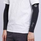 Maxbell Unti-UV Sun Protection Cooling Arm Sleeves Covers for Outdoor Sport Black S