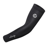 Maxbell Unti-UV Sun Protection Cooling Arm Sleeves Covers for Outdoor Sport Black S