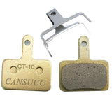 Maxbell Mountain Bike Copper Base Disc Brake Pads Sintered Mechanical Plates CT-10