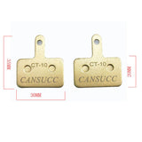 Maxbell Mountain Bike Copper Base Disc Brake Pads Sintered Mechanical Plates CT-10