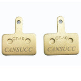Maxbell Mountain Bike Copper Base Disc Brake Pads Sintered Mechanical Plates CT-10