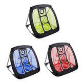 Maxbell Portable Golf Chipping Net Golfing Target Net Bag for Practice Black Blue