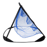 Maxbell Portable Golf Chipping Net Golfing Target Net Bag for Practice Black Blue