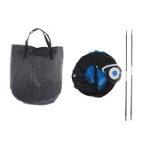 Maxbell Portable Golf Chipping Net Golfing Target Net Bag for Practice Black Blue