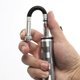Maxbell Portable Bike Mini Pump with Gauge 160 psi Presta Schrader Dual Valve Pump