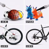 Maxbell Portable Bike Mini Pump with Gauge 160 psi Presta Schrader Dual Valve Pump