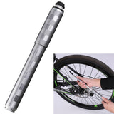 Maxbell Portable Bike Mini Pump with Gauge 160 psi Presta Schrader Dual Valve Pump
