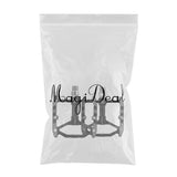 Maxbell Aluminum Alloy Bike 9/16" Platform Flat Pedals Bicycle Sealed Bearing Pedals