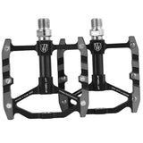 Maxbell Aluminum Alloy Bike 9/16" Platform Flat Pedals Bicycle Sealed Bearing Pedals