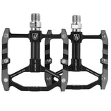 Maxbell Aluminum Alloy Bike 9/16" Platform Flat Pedals Bicycle Sealed Bearing Pedals