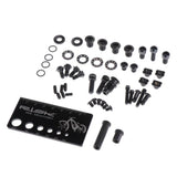 Maxbell 49Pcs/set Titanium Bicycle Screw Bolts For UT R8000 Bike Derailleur Black