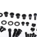 Maxbell 49Pcs/set Titanium Bicycle Screw Bolts For UT R8000 Bike Derailleur Black