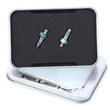 Maxbell 2Pcs Bike Hydraulic Disc Brake Exhaust Bolt Clip Filling Oil Screw Rainbow