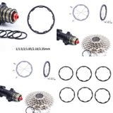 Maxbell Bicycle Flywheel Washer Bicycle Gasket Hub Drum Spacer 1.85mmx1
