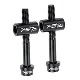 Maxbell Mountain Bike Seatpost Screw Saddle Pipe Head Fixed Screw Black 40mm