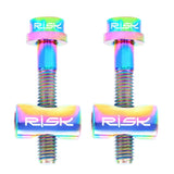 Maxbell Mountain Bike Seatpost Screw Saddle Pipe Head Fixed Screw Multicolor 40mm