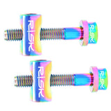 Maxbell Mountain Bike Seatpost Screw Saddle Pipe Head Fixed Screw Multicolor 40mm