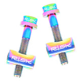 Maxbell Mountain Bike Seatpost Screw Saddle Pipe Head Fixed Screw Multicolor 40mm