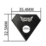 Maxbell 2x Wheel Hub Safety Washer Retaining Clip for Kid Balance Bike Black