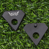 Maxbell 2x Wheel Hub Safety Washer Retaining Clip for Kid Balance Bike Black
