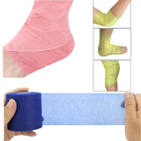 Maxbell Athletic Elastic Tape Muscle Ankle Bandage for Sports - 7cm x 27M Yellow