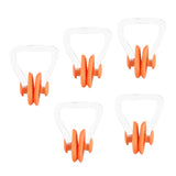 Maxbell Non-slip Soft Silicone Nose Clip Plug Nose Protector for Swimming   Orange