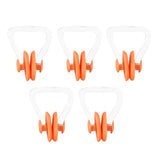 Maxbell Non-slip Soft Silicone Nose Clip Plug Nose Protector for Swimming   Orange