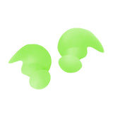 Maxbell Swimming Ear Plug Silicone Ears Plugs Hearing Protector with Case Green