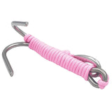 Maxbell Scuba Diving Dual Reef Hook Dual Hook with 1.2m Line Bolt Snap Clip Pink