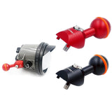 Maxbell Underwater Dive Flashlight Mount Bracket Strobe Arm Adapter Ball Mount Black