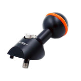 Maxbell Underwater Dive Flashlight Mount Bracket Strobe Arm Adapter Ball Mount Black