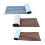 Maxbell EVA Yacht Traction Non-Slip Grip Mat for Kayaks Surfboards Brown White