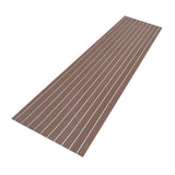 Maxbell EVA Yacht Traction Non-Slip Grip Mat for Kayaks Surfboards Brown White