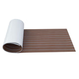 Maxbell EVA Yacht Traction Non-Slip Grip Mat for Kayaks Surfboards Brown White