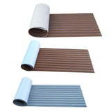 Maxbell EVA Yacht Traction Non-Slip Grip Mat for Kayaks Surfboards Brown White
